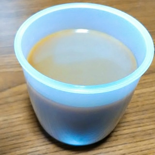 寒天で☆カフェオレゼリー